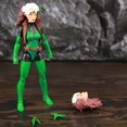 thumbnail image 1 of Marvel Legends X-MEN Rogue 6 "figura de acción Retro refundido chaleco para la cabeza cinturón Outback exclusivo X MEN Comics juguetes modelo de muñeca, 1 of 5