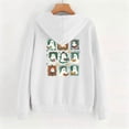 thumbnail image 5 of Hurxie Sweatshirt Hoodies Halloween for Women Graphic Pullover Top White,L, 5 of 7