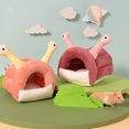 thumbnail image 2 of Guinea Pig Bed Hideout Warm Rabbit Hide For Hamsters Hedgehogs Ferrets Dwarf Rabbits Small Animals Cozy House Sleeping Cushion, 2 of 9