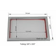 thumbnail image 4 of Gold Up USA Inc Aluminum Screen Printing Screens, Size 10 x 14 Inch Pre-Stretched Silk Screen Frame (110 White Mesh), 4 of 4