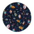 thumbnail image 4 of Kll Spaceships And Stars Bucket Hat For Women Men Packable Travel Beach Sun Hat Outdoor Rave Accessories Reflective Fisherman Cap, 4 of 9