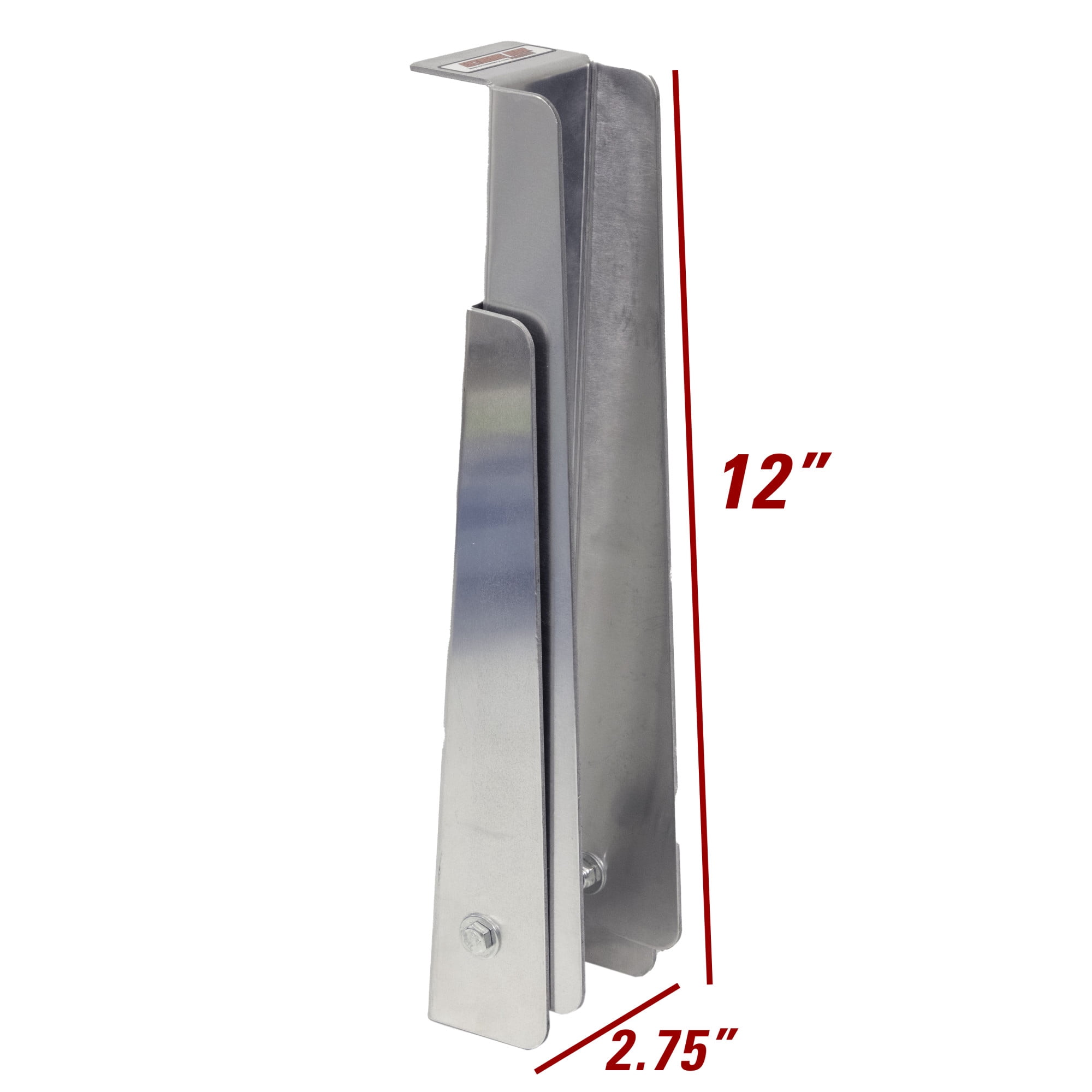 Extreme Max 5001.6672 Universal Aluminum Folding Tire & Cable Wall Hanger for Race Trailer, Garage, Shop, Enclosed Trailer, Toy Hauler - Silver