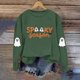 thumbnail image 5 of Heisall Womens Hoodies Halloween Print Round Neck Long Sleeve Loose Casual Sweatshirts, 5 of 8