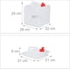 thumbnail image 5 of 2-PACK 10L Portable Collapsible Water Can with Faucet, 5 of 5