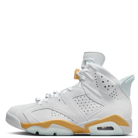 Air Jordan 6 Retro Pearl Women's Shoe (DQ4914-074, Pure Platinum/Metallic Gold/Coconut Milk) Size 6