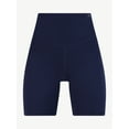 thumbnail image 2 of Free Assembly Women's High Waisted Bike Shorts, 2 of 6