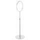 thumbnail image 3 of Estante de almacenamiento ajustable de acero inoxidable para bufandas, soporte para bufandas, organizador de bufandas, estante de exhibición para tienda, 3 of 6