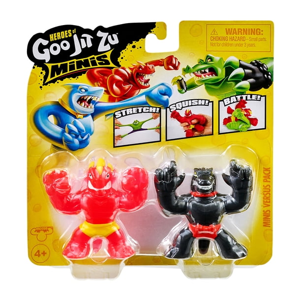 Goo Jit Zu Minis Pack - Movie character toys for hobby shops