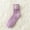 Purple, variant on VONCOS Womens Purple Plush Socks with 3D Hippo, Cute Animal Fuzzy Socks Cozy Non-Slip Winter Lounge Gift for Her
