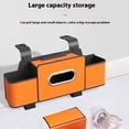 thumbnail image 4 of Car Headrest Backseat Organizer with Cup Holder, Multi-Functional Vehicle Seat Back Hanging Storage Box with Hooks, Auto Drink Snack Phone Tray Travel Accessories, 4 of 8