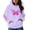 Purple, variant on Hpapadks Oversized Hoodies for Women Women's Grandma Blessing Graphic Hoodie Casual Fall Top Women Sweatshirt