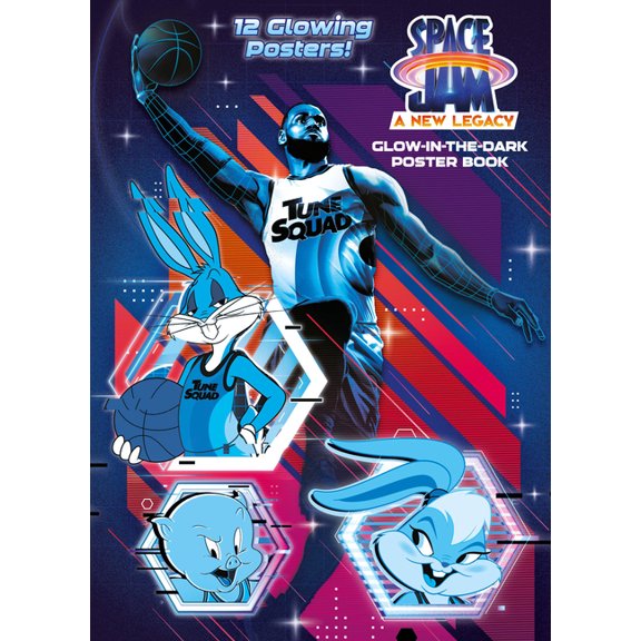 Space Jam: A New Legacy: Glow-in-the-Dark Poster Book (Space Jam: A New Legacy)