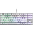thumbnail image 2 of Cooler Master SK-630-SKLR1-US SK630 Keyboard - Silver/White, 2 of 3