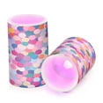 thumbnail image 7 of Yayeee Flameless Candles with Remote Flickering Battery Operated Multi Color Changing, Light Colorful Circles, 7 of 7