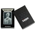 thumbnail image 6 of Zippo Lady Skull Design Flat Grey Pocket Lighter, 6 of 6