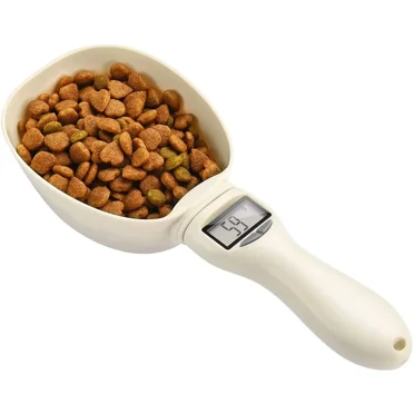 Precise dog food measuring spoon   electronic spoon scale with LCD display   food scoop for optimal feeding