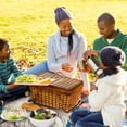thumbnail image 6 of Swan Canvas Beach Blanket - Extra Large Picnic Mat for Outdoor Family Gatherings, Beach Trips, and Camping - Waterproof and Sand - Durable and Easy to Clean - 200x150cm, 6 of 6