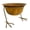 A, variant on KGJQ Metal Bird Foot Planter Bowl, Vintage Chicken Duck Paw Base Small Succulents Pot, Rustproof Flowerpot for Tabletop Balcony Patio Garden Indoor Outdoor Decor