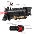 Electric Train Set Toy, Remote Control Train with with Steam