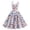 Blue, variant on HAJWOH Women Independence Day Dresses 50s 60s Vintage Sleeveless Star and Stripe Print Cocktail Swing Dress Retro Patchwork Midi Evening Dress Blue XL