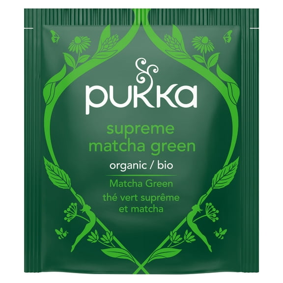 Pukka Tea Bag Organic Supreme Matcha Green 20 Count