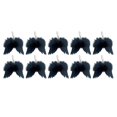 thumbnail image 1 of 10 piezas de alas de ángel con s, decoración para de Navidad, disfraces de ensueño, adornos navideños para bodas, recuerdos de fiesta en , negro, 1 of 9