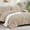 03-Oatmeal, variant on ANGENIA King Size Comforter Set with Sheet, 7 Pieces Beige Bed in a Bag Boho Cream Soft Lightweight Fluffy Tufted All Season Bed Set with Comforter, Sheets, Pillowcases & Shams