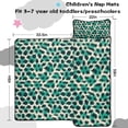 thumbnail image 5 of Leopard Pattern with Green and Black Spots Toddler Nap Mats for Kids Preschool,Sleeping Mat Bag or Kids,Toddler Sleeping Bag,Toddler Nap Mat or Daycare, 5 of 6