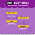 thumbnail image 3 of Airborne Vitamin C & Zinc Immune Support Gummies, Multivitamin Supplement, Elderberry Flavor, 36 ct, 3 of 9