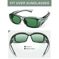 thumbnail image 3 of TINHAO Fit Over Wrap Around Sunglasses Polarized Wear Over Eyeglasses 100% UV Protection for Men and Women, 3 of 6