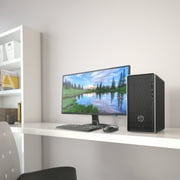 HP Desktop and 23.8 Monitor Bundle, AMD Ryzen™ 3 2200G, AMD Radeon™ Vega 8 Graphics, 8GB SDRAM, 1TB HDD, DVD, 590-p0103wb