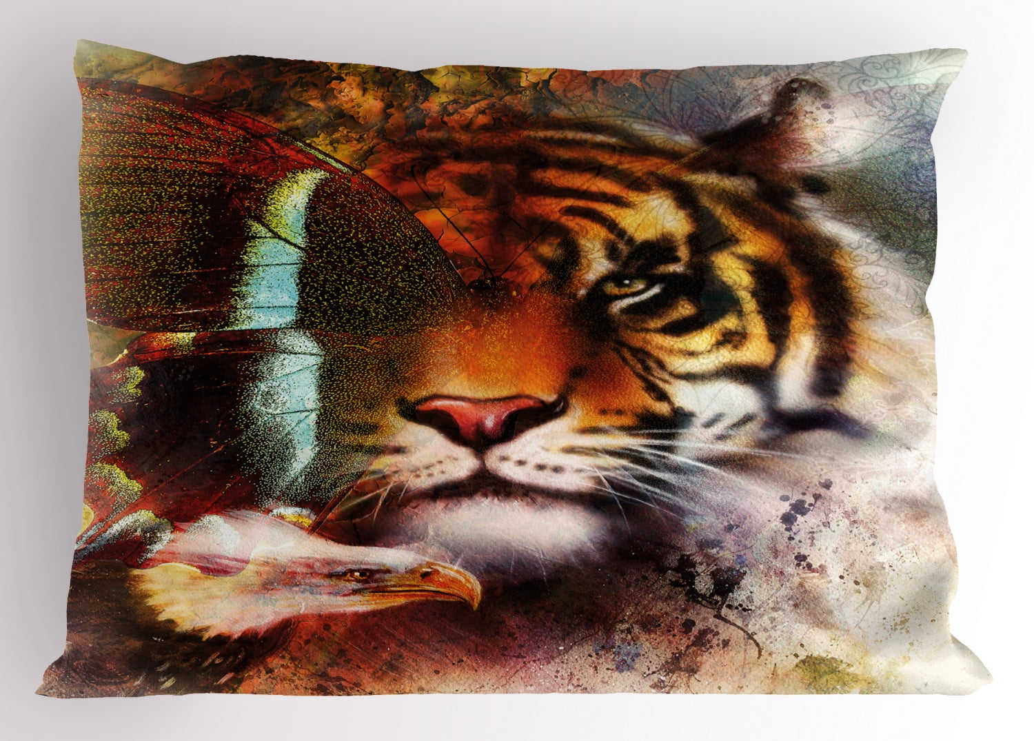 Tiger pillow clearance cases