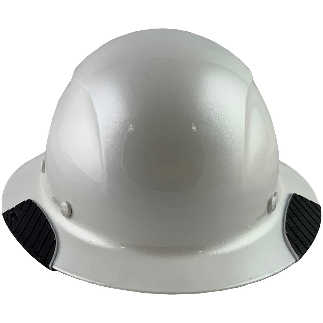 DAX Fiberglass Composite Hard Hat - Full Brim Pearl White