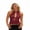 Claret, variant on LMLYSoH Women Lace Tank Tops Slim Fit Cut Out Crewneck Sleeveless Crop Vest Trendy Summer Streetwear