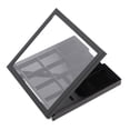 thumbnail image 3 of De Maquillaje De Sombra De Ojos Vacía De Plástico De 2 Piezas 12 Ranuras Con Tapa Transparente Para Lápiz Labial Corrector Blush Loose Powder ( Baoblaze Envase de maquillaje en polvo, 3 of 8