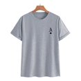 thumbnail image 2 of Playera De Hombre Patrón A Manga Corta Deportiva Tenis Top, 2 of 8