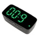 thumbnail image 4 of Reloj despertador digital con espejo y pantalla grande, LED, electrónico, para mesita de noche, escritorio y habitación., 4 of 14