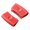 Red, variant on Markun Silicone Pot Handle Gripper for Heat Protection，Square Heat Resistant Pan Holder for Cooking，Set of Two Silicone Pot Lifters for Kitchen