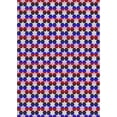 thumbnail image 1 of Ahgly Company Indoor Rectangle Patterned Lilac Purple Novelty Area Rugs, 5' x 7', 1 of 6