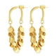 thumbnail image 2 of Xihbxyly Pendientes de Borlas de Lentejuelas de Metal, Elegante Diseño Dorado, Material de Cobre Ligero, Accesorio Elegante para Cualquier Ocasión, Perfectos para Fiestas y Celebraciones, Cómodos E H, 2 of 2