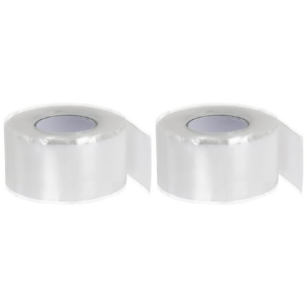 Uxcell 2 Rolls Self Fusing Silicone Tape 1" x 10ft x 0.02" Waterproof Sealing Tape for Pipe Hose Leak Repair, White