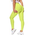 thumbnail image 5 of Women Scrunch Butt Lifting Workout Leggings Textured High Waist Anti Cellulite Yoga Pants, 5 of 6