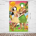 thumbnail image 2 of Banner Frienda Luau - Foto de pareja (180 x 110 cm), estilo tropical, 2 of 7