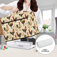 thumbnail image 6 of HELLHERO Rooster Sewing Machine Carring Cover for Extra Accessories Dustproof Washable Fabric Lightweight Protective Cover, 6 of 8