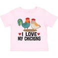 thumbnail image 3 of Inktastic Chicken Farmer I Love My Chickens Boys or Girls Toddler T-Shirt, 3 of 5