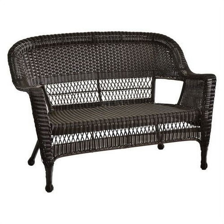 Jeco wicker loveseat new arrivals