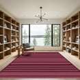 thumbnail image 2 of ODIKA 4'x6' Machine Washable Non-Slip Area Rug, Ombre Burgundy High Traffic Rug, Red, 1097570, 2 of 7