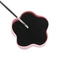 thumbnail image 3 of Unique Bargains 1pc Portable Heart-shaped Makeup Sponge Brush Cleaner Pink, 3 of 5
