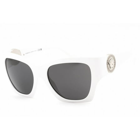 Versace VE 4452 Plastic Womens Fashion Sunglasses White 55mm Adult