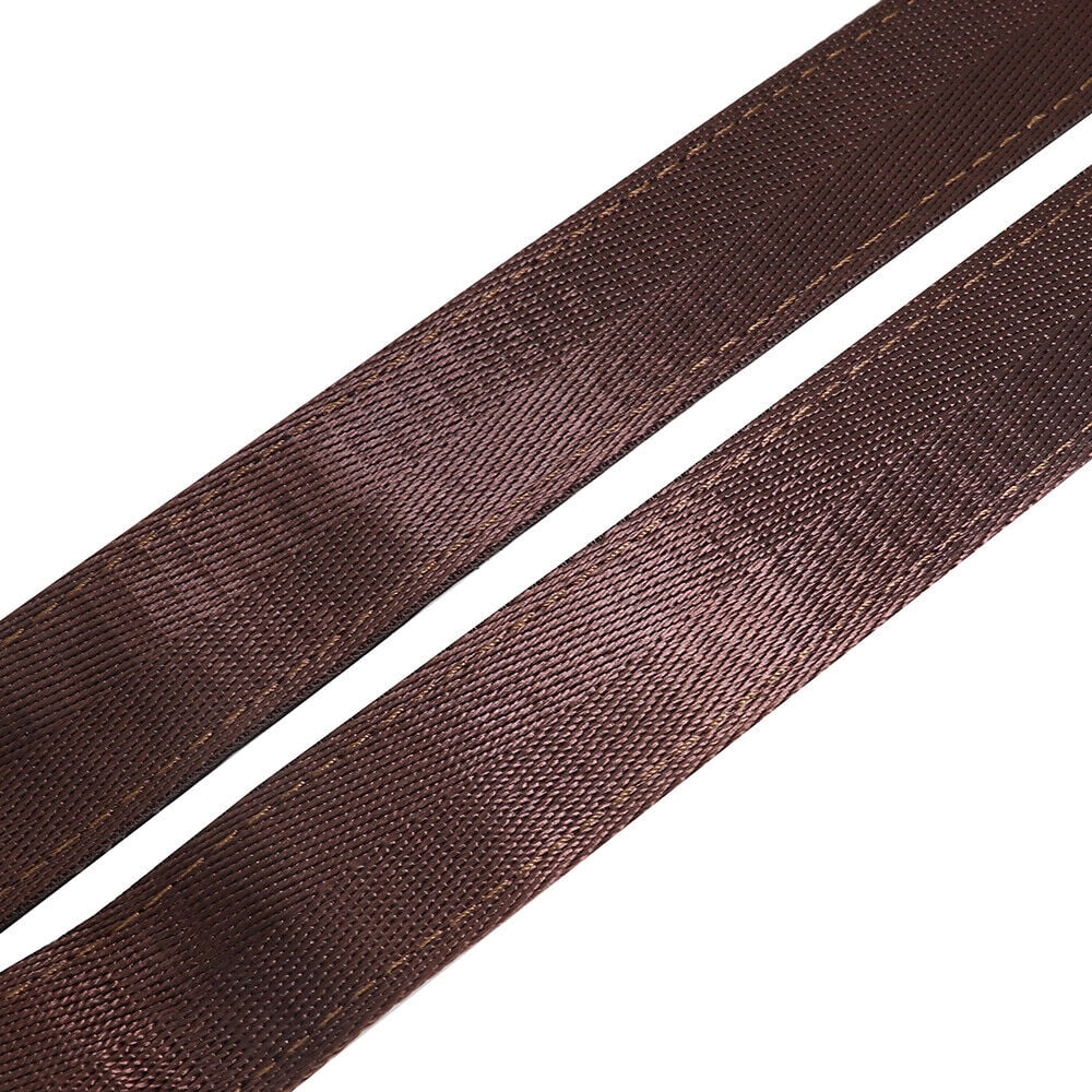 Pet Artist Genuine Leather Large Dog Collars Adjustable with Handle Heavy Duty Buckle